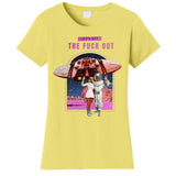 Retro Space Astronaut Couple Funny Women's T-Shirt