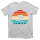 Retro Ski Sunset Vintage Sport T-Shirt