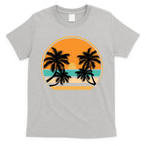 Retro Summer Sunset Vibe Vacation Beach Life T-Shirt