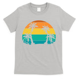 Retro Summer Tropical Beach T-Shirt