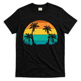 Retro Summer Tropical Beach T-Shirt