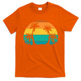 Retro Summer Tropical Beach T-Shirt