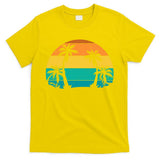 Retro Summer Tropical Beach T-Shirt