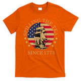 Retro Spilling The Tea Since 1773 4th Of July Gift T-Shirt
