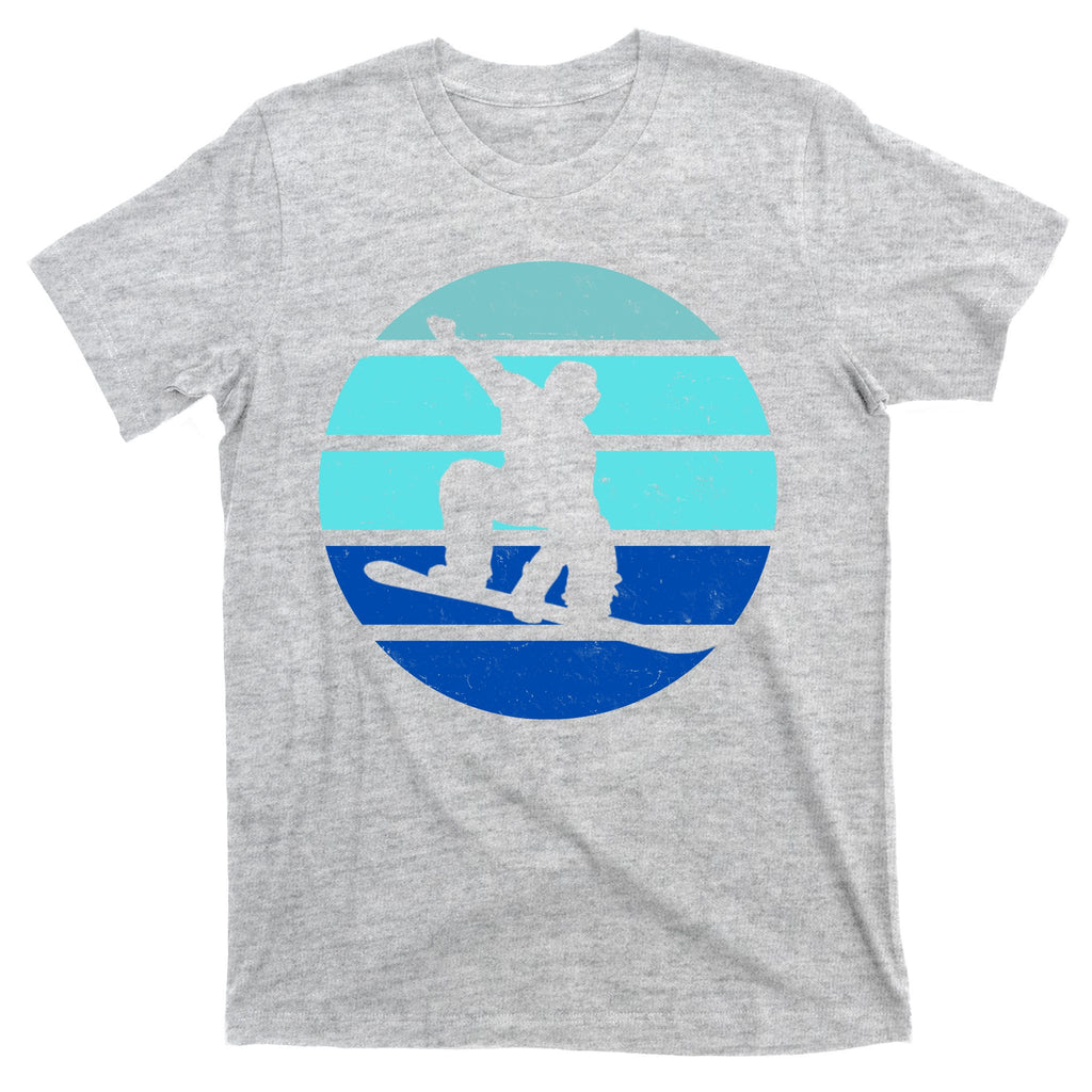 Retro Snowboarding Winter Sport T-Shirt