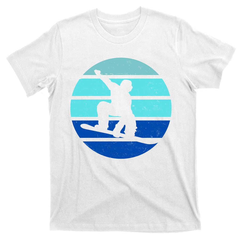 Retro Snowboarding Winter Sport T-Shirt