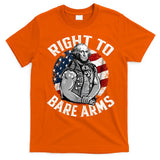 Right To Bare Arms 4th Of July Gym George Washington T-Shirt