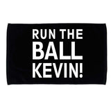 Run The Ball Kevin Funny Football Fan Meme Microfiber Hand Towel