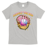 Respect The Drip Baseball Ice Cream Sport Game Day T-Shirt