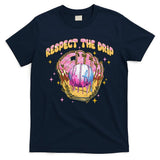 Respect The Drip Baseball Ice Cream Sport Game Day T-Shirt