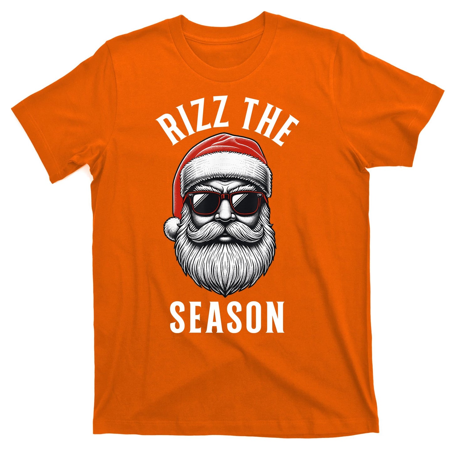 Rizz The Season Christmas Funny Santa T-Shirt