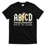 Retro Teacher Tour Abcd Back To School Classic Rock T-Shirt