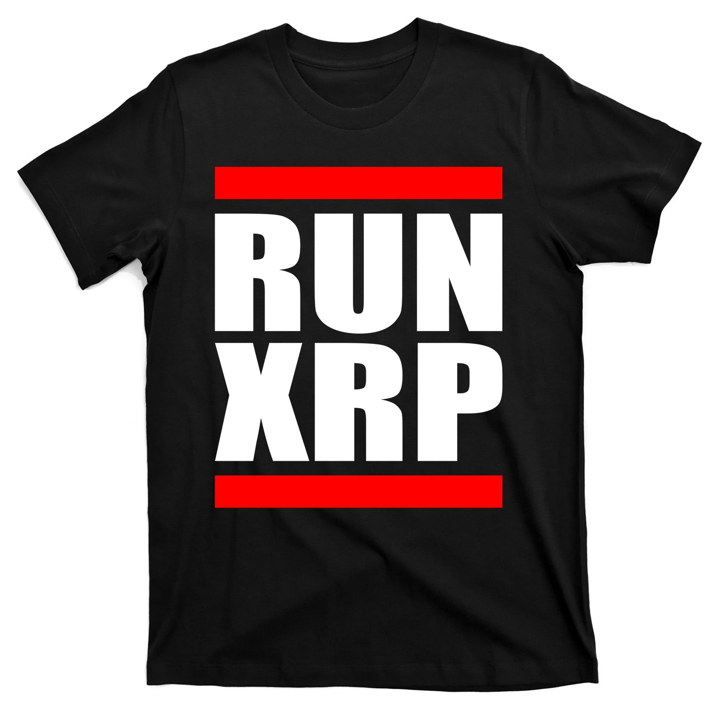 Run XRP Ripple Crypto Currency To the Moon T-Shirt