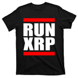 Run XRP Ripple Crypto Currency To the Moon T-Shirt