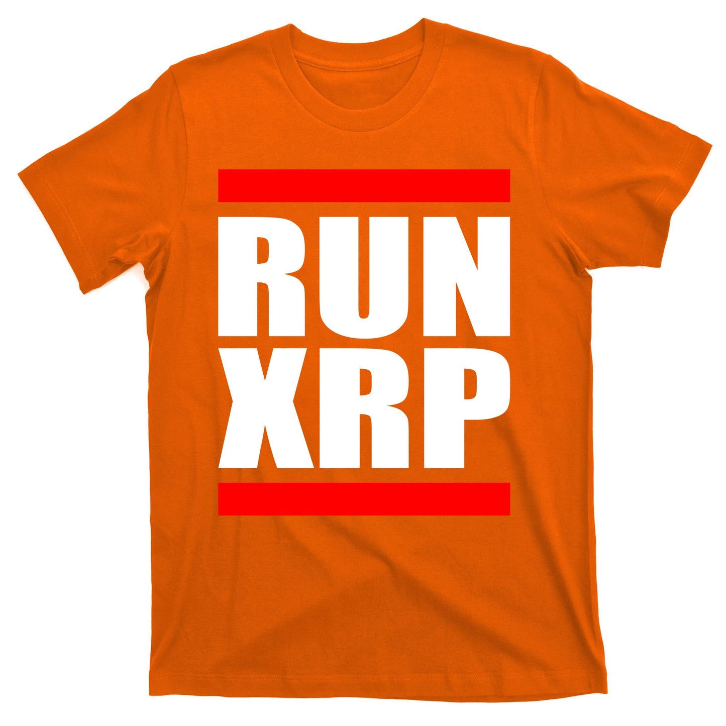 Run XRP Ripple Crypto Currency To the Moon T-Shirt