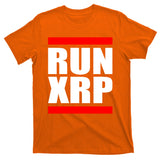 Run XRP Ripple Crypto Currency To the Moon T-Shirt