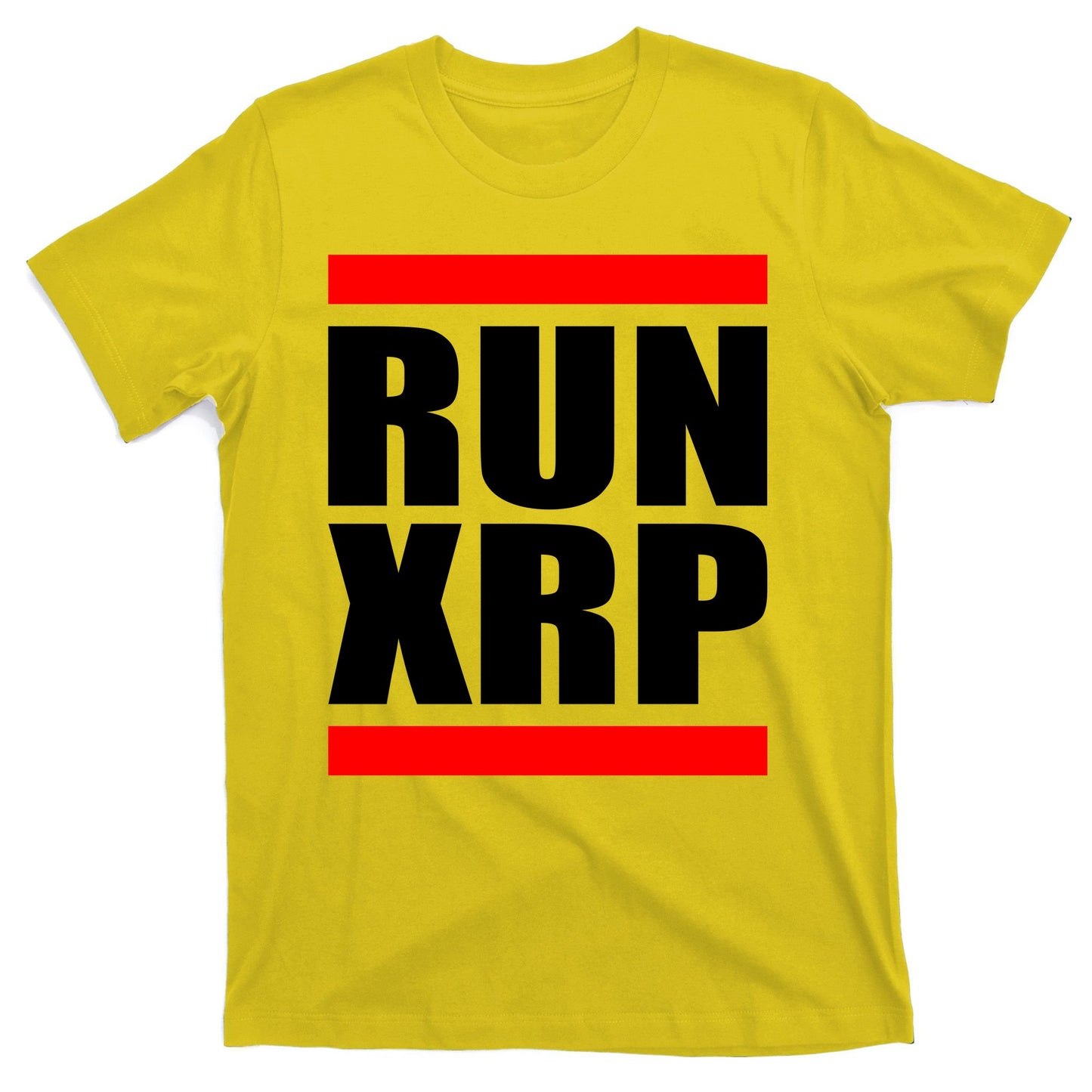 Run XRP Ripple Crypto Currency To the Moon T-Shirt