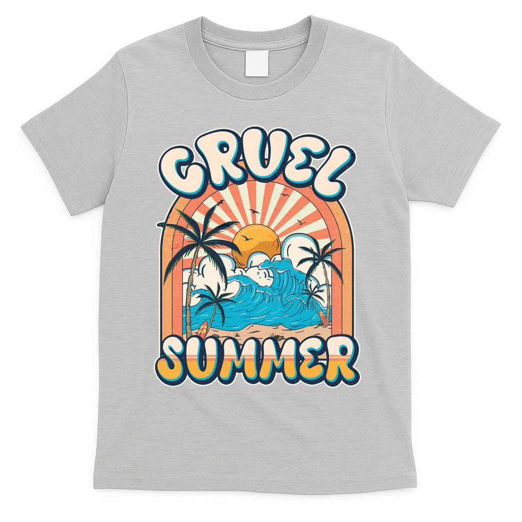 Retro Vintage Cruel Summer Tropical Beach Vacation T-Shirt