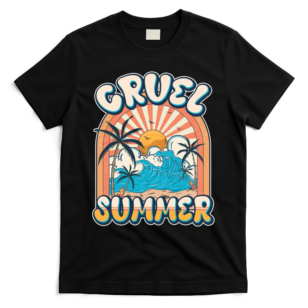 Retro Vintage Cruel Summer Tropical Beach Vacation T-Shirt