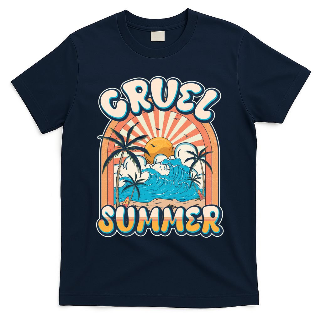 Retro Vintage Cruel Summer Tropical Beach Vacation T-Shirt