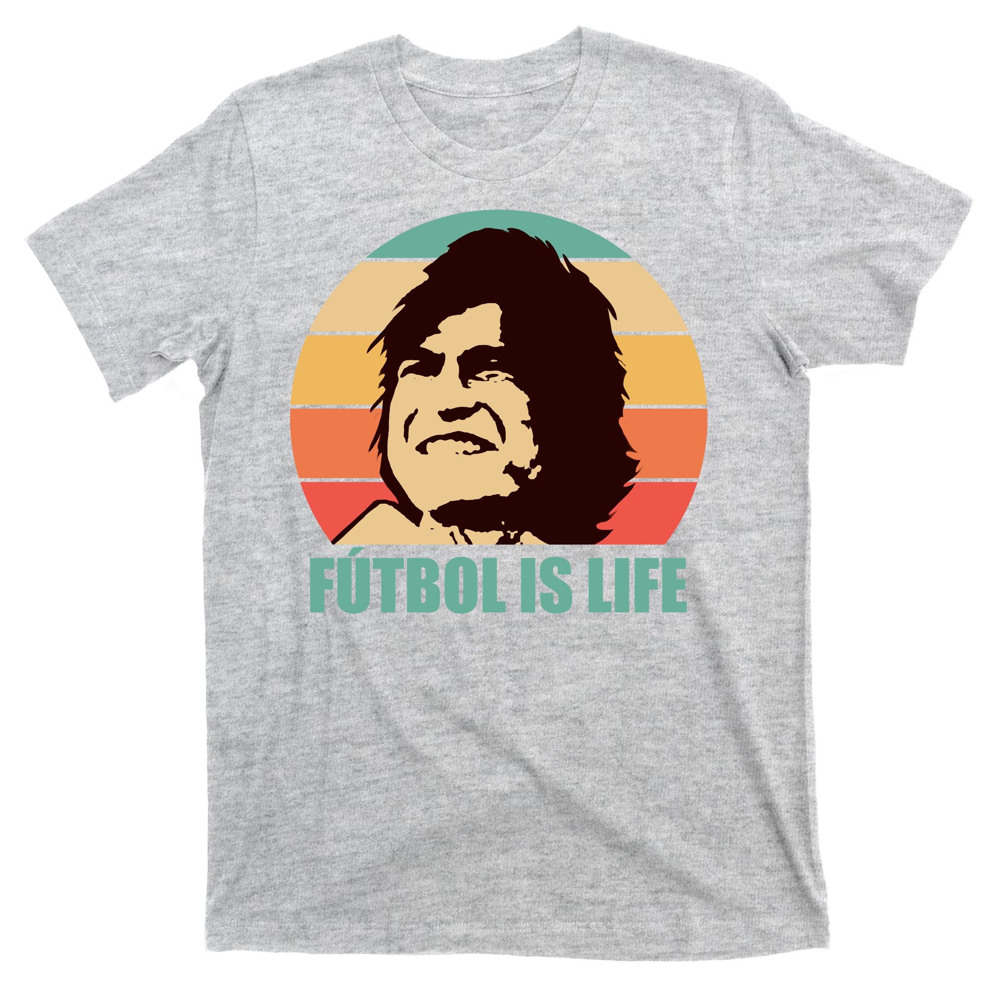 Retro Vintage Futbol Is Life T-Shirt