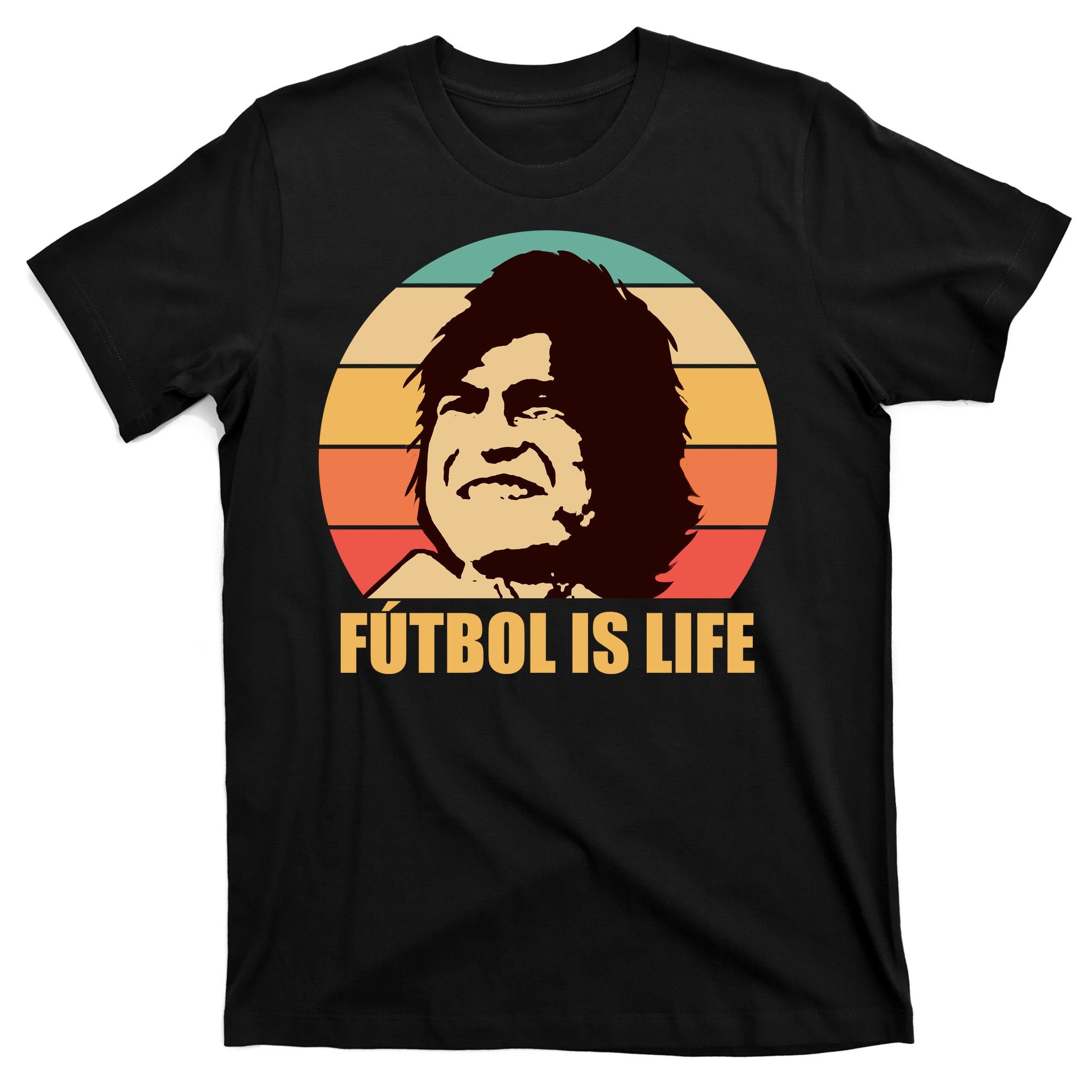 Retro Vintage Futbol Is Life T-Shirt