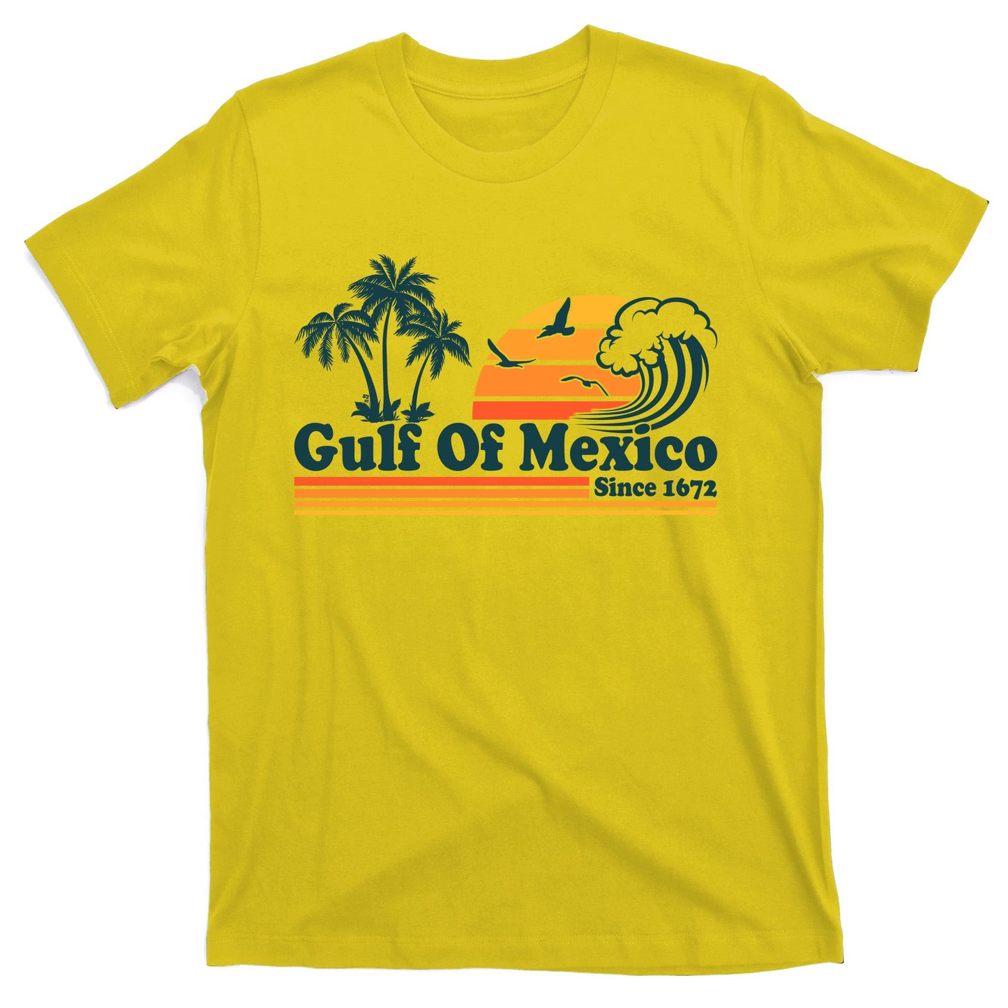 Retro Vintage Gulf Of Mexico Since 1672 T-Shirt