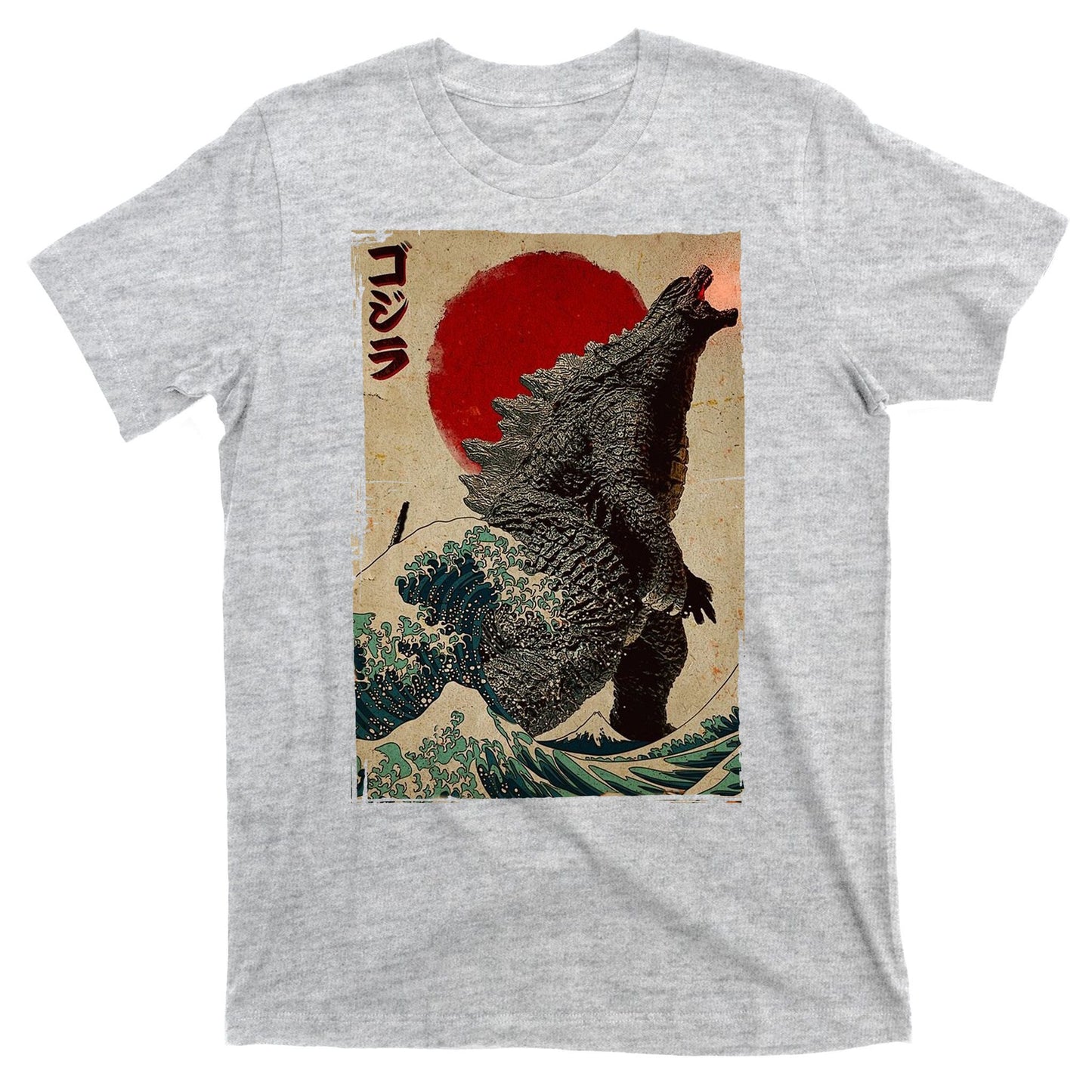 Retro Vintage Japanese Art Legendary Rare Kaiju T-Shirt