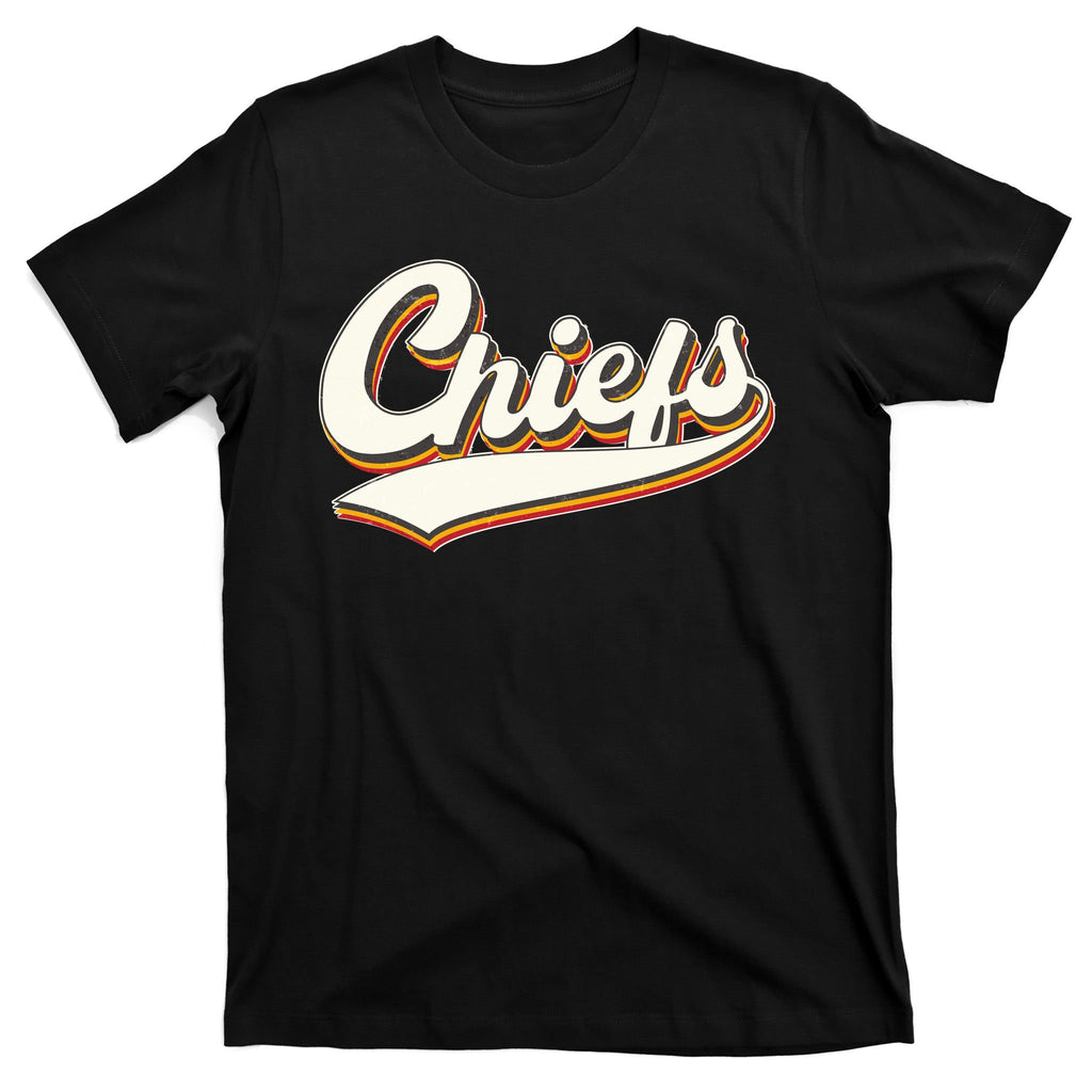 Retro Chiefs Fan Logo T-Shirt
