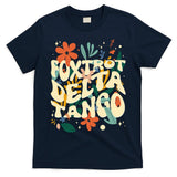 Retro VintageFlowers Vintage Foxtrot Delta Tango T-Shirt