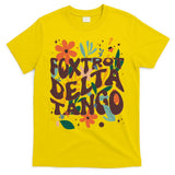 Retro VintageFlowers Vintage Foxtrot Delta Tango T-Shirt
