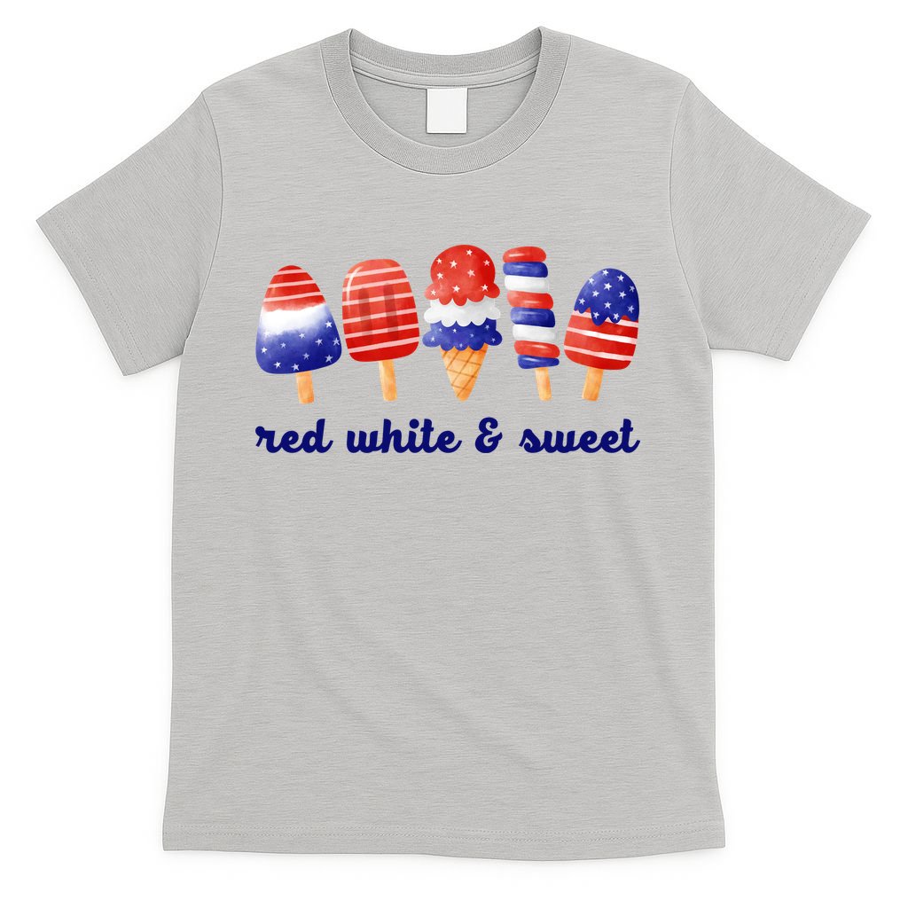 Red White And Sweet 4th Of July T-Shirt