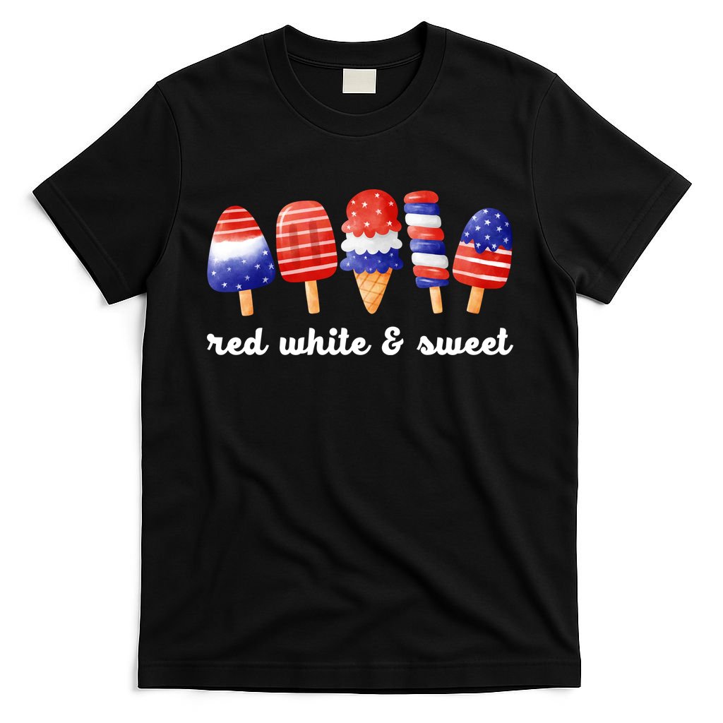 Red White And Sweet 4th Of July T-Shirt