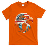Red White Blue Bald Eagle American Flag For 4th Of July Gift T-Shirt