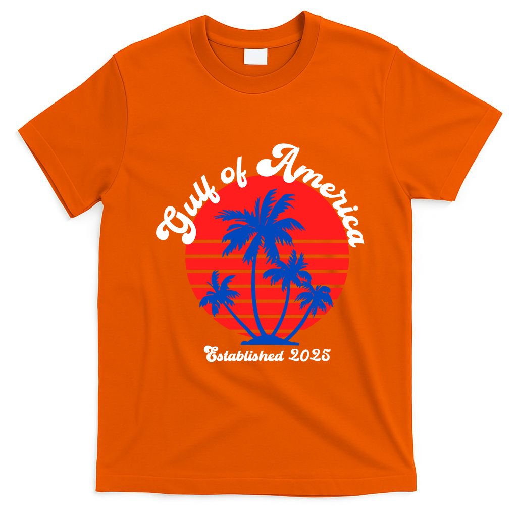 Retro Welcome To Americas Gulf Trump Mexico America 2025 T-Shirt