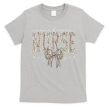 Retro Wildflower Wound Care Nurse Coquette Bow WOCN Nursing T-Shirt