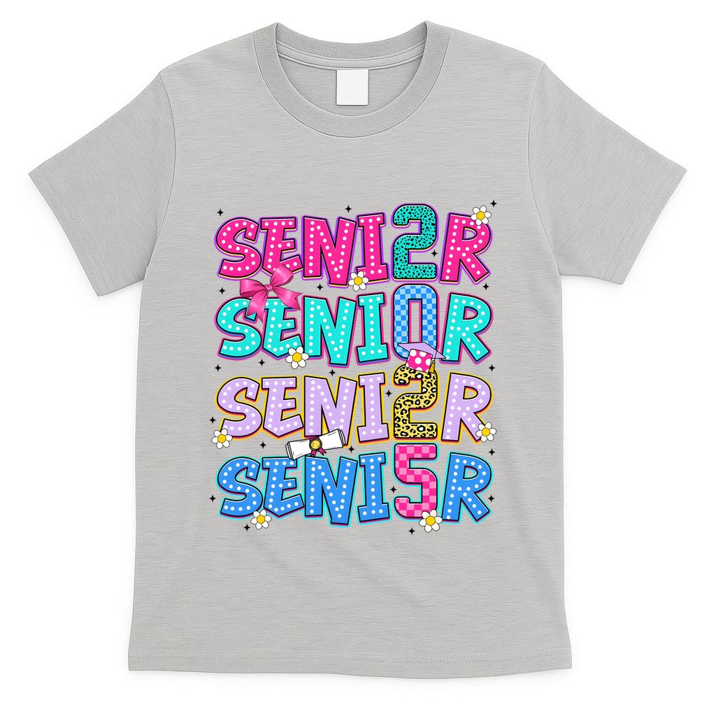 Senior 2025 Back To School Graduation T-Shirt