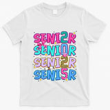Senior 2025 Back To School Graduation T-Shirt