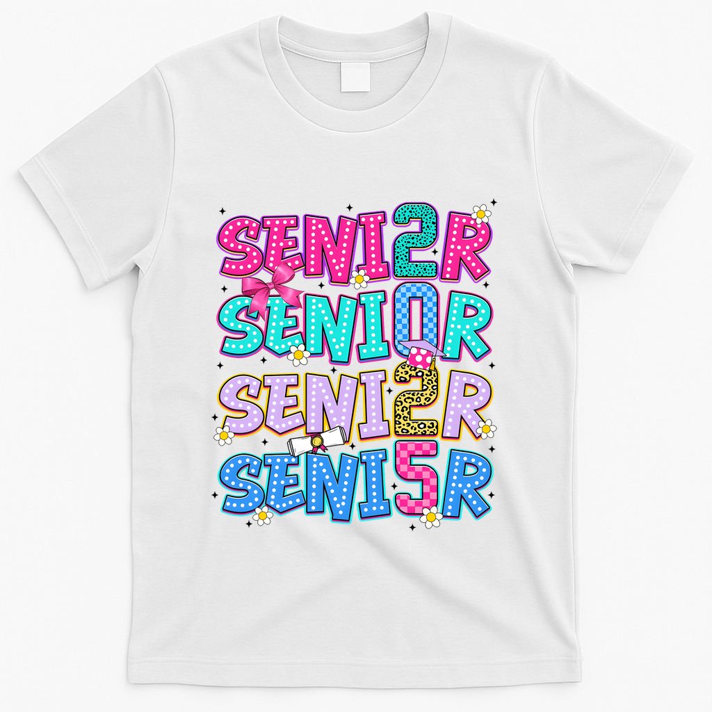 Senior 2025 Back To School Graduation T-Shirt