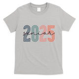 Senior 2025 Class Of 2025 Back To School Retro Graduation T-Shirt