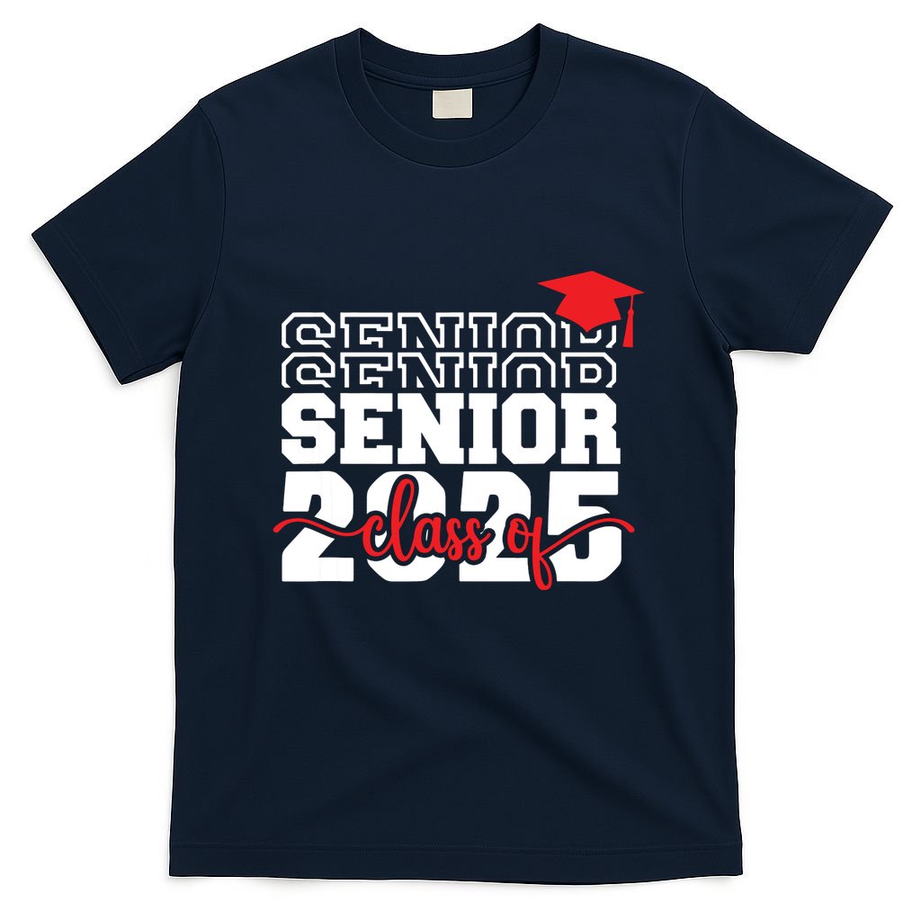 Senior 25 Class Of 2025 Back To School Graduation 2025 T T-Shirt