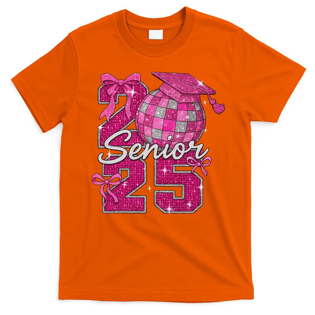 Senior 2025 Class Of 2025 Bows Back To School 2025 T-Shirt