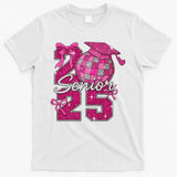 Senior 2025 Class Of 2025 Bows Back To School 2025 T-Shirt