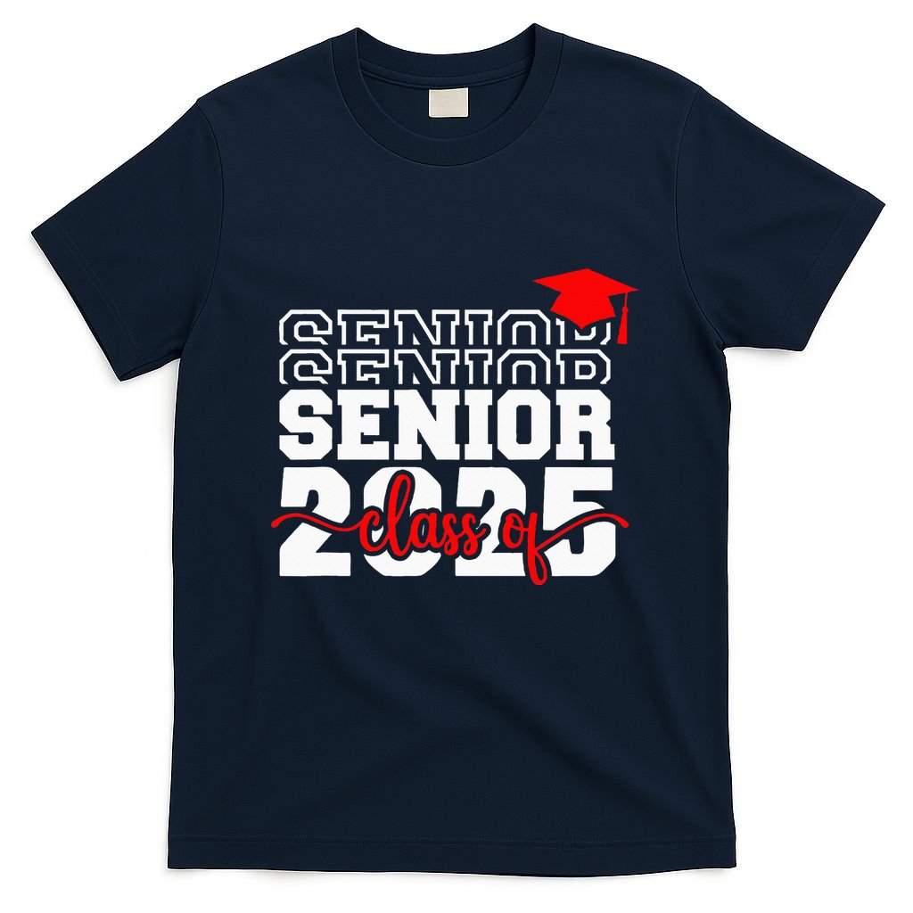 Senior 25 Class Of 2025 Back To School Graduation 2025 T T-Shirt