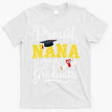 Senior 2025 Proud Nana Of A Class Of 2025 Graduate Gift T-Shirt