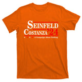S.E.I.N.F.E.L.D And Costanza For President Election 2024 T-Shirt