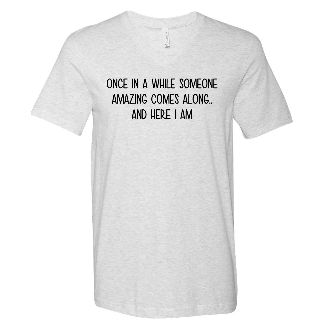 Someone Amazing Funny V-Neck T-Shirt