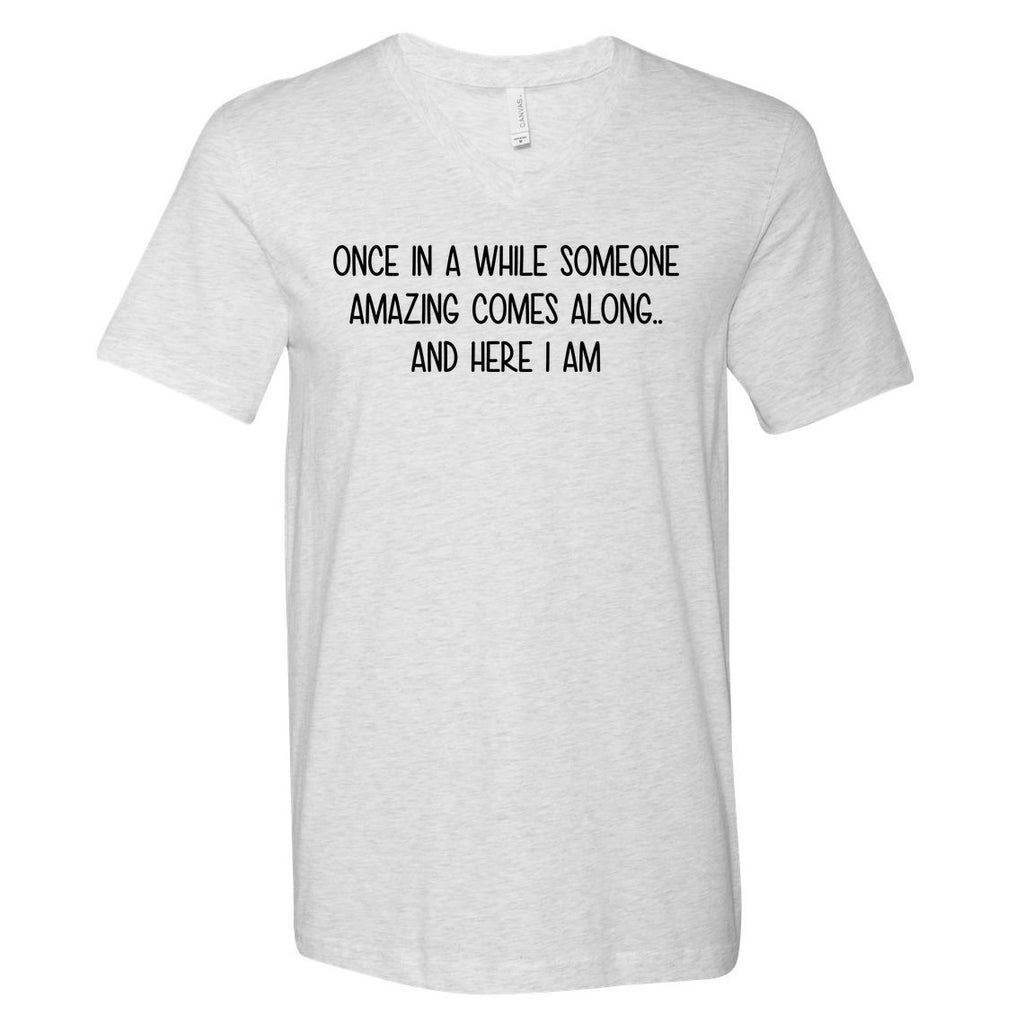 Someone Amazing Funny V-Neck T-Shirt