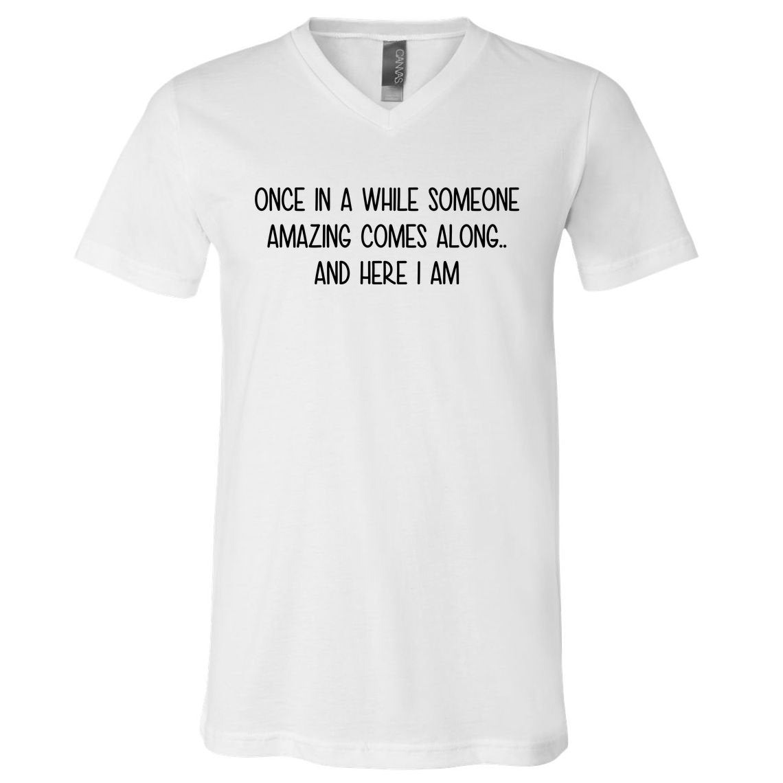 Someone Amazing Funny V-Neck T-Shirt
