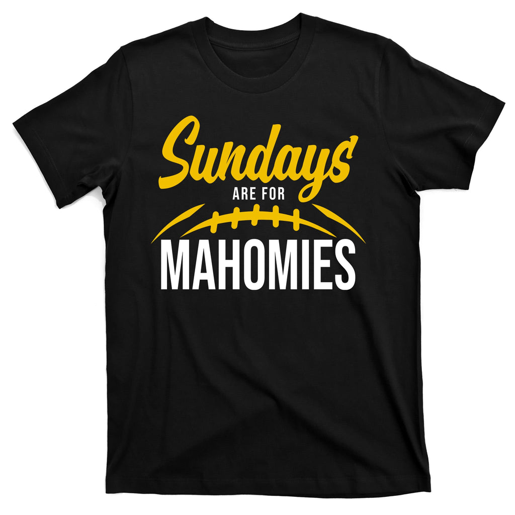 Sundays Are For Mahomies Football Lover T-Shirt